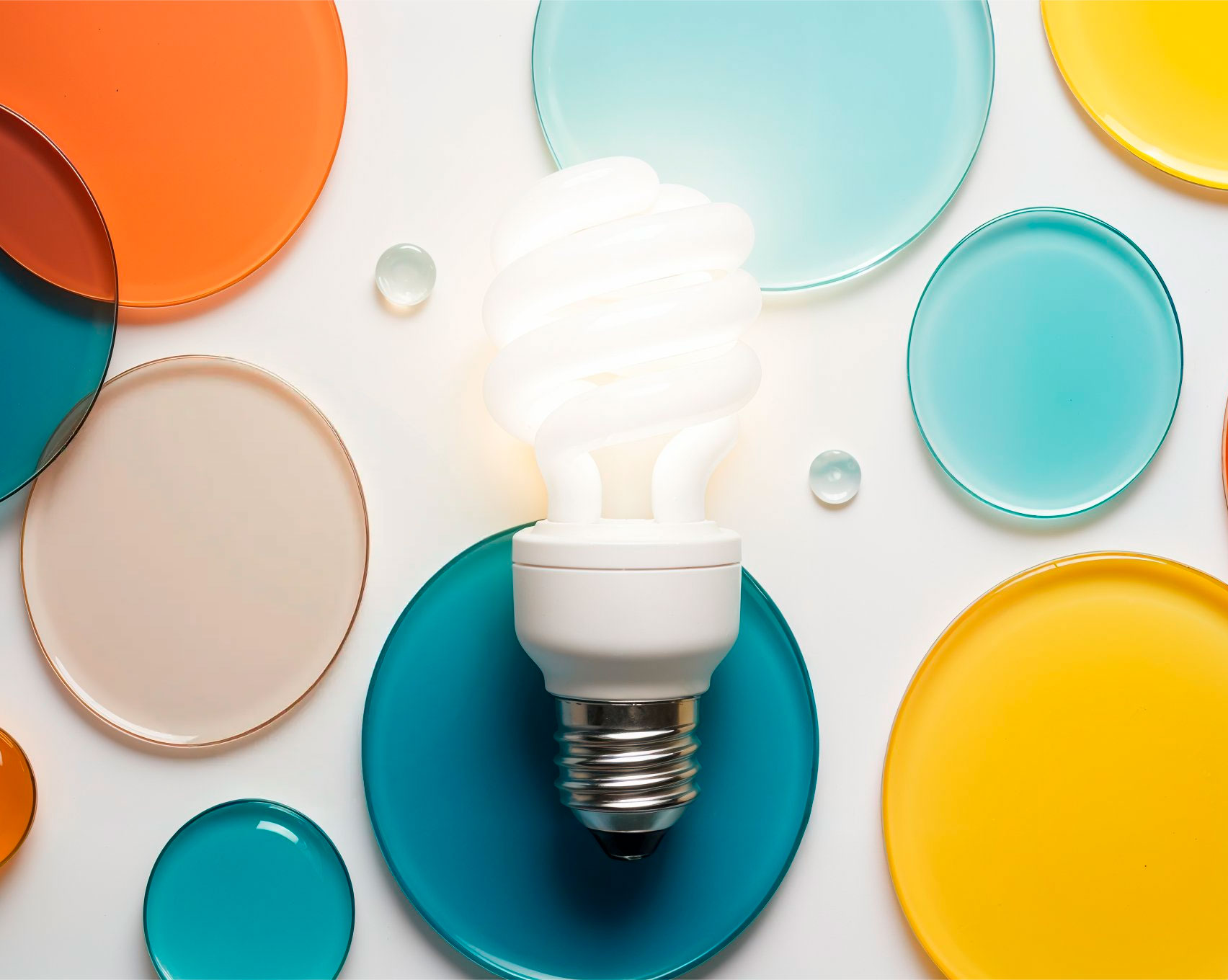 Fábrica com braços robóticos operando esteiras e máquinas modernas.